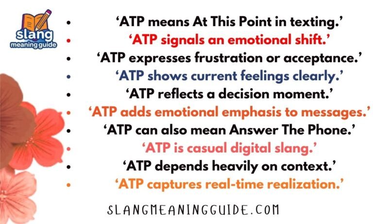 ATP Meaning in Text: The Complete Slang Guide for 2026