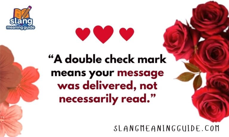 Double Check Mark in Text Messages: Meaning, Usage, and Context Explained