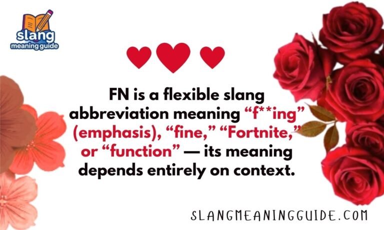 FN Meaning in Text: The Complete Guide to Understanding This Popular Slang