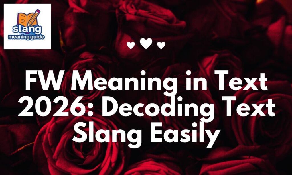 FW Meaning in Text 2026: Decoding Text Slang Easily