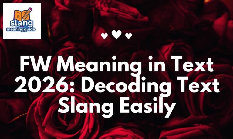 FW Meaning in Text 2026: Decoding Text Slang Easily