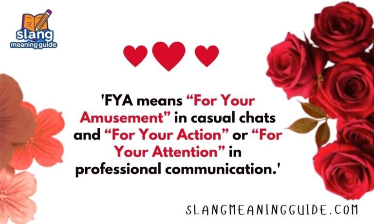 FYA Meaning in Text: The Complete Guide to Usage, Tone, and Context