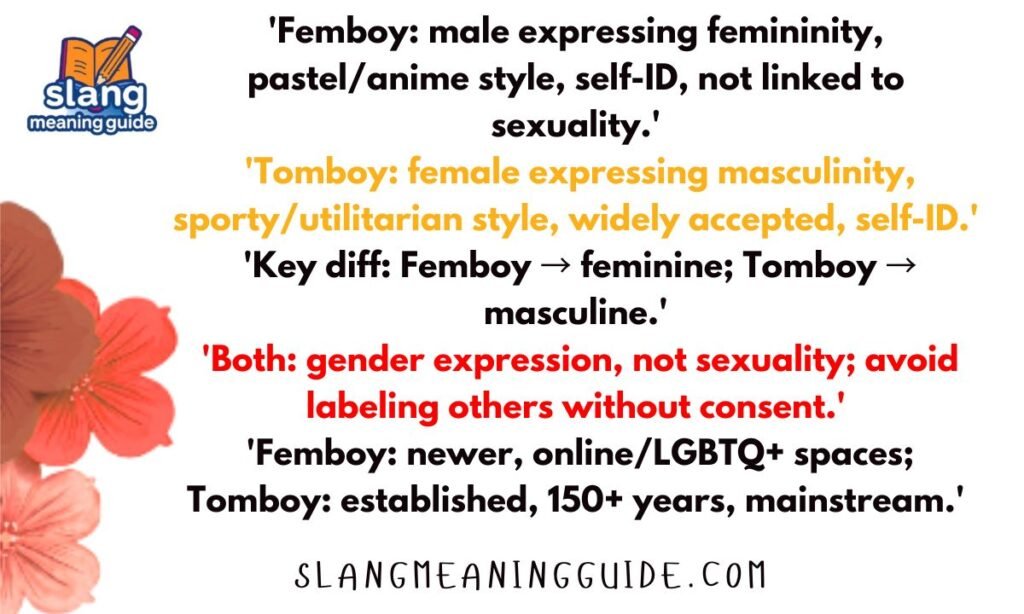 Femboy vs Tomboy: What's the Real Difference?