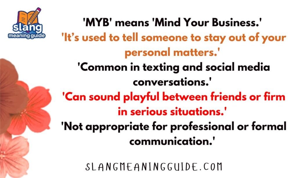 MYB Meaning: The Texting Slang Term Everyone's Using