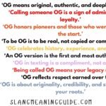 OG Meaning in Text: What It Really Means and Why People Use It OG Meaning in Text: What It Really Means and Why People Use It