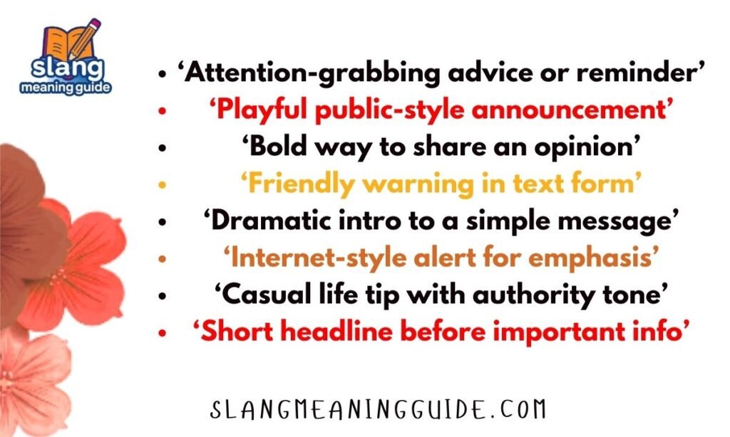 PSA Meaning Slang: The Trendy Term Everyone’s Using in 2026