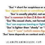 SUS Meaning in Texting: Complete Gen Z Slang Guide