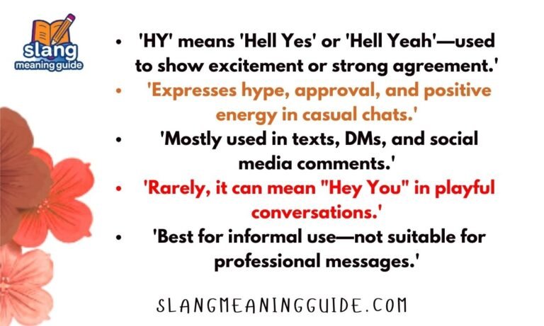 What Does HY Mean in Text? The Complete Slang Guide 2026