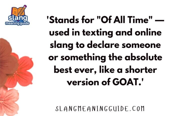 What Does OAT Mean? The Slang Term You Need to Know