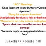 ACL Meaning in Text Slang: What ACL Stands for in Chats & Memes