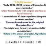 C.AI Old Version: What Changed and Why Users Still Miss It