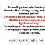 Canoodling Meaning The Sweetest Word You're Underusing