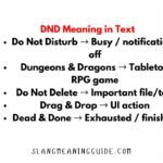 DND Meaning in Texting: What It Really Means and How People Use It