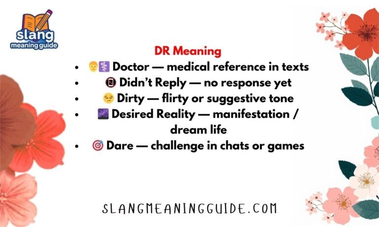 DR Meaning in Text Messages: Unlock Hidden Slang Secrets