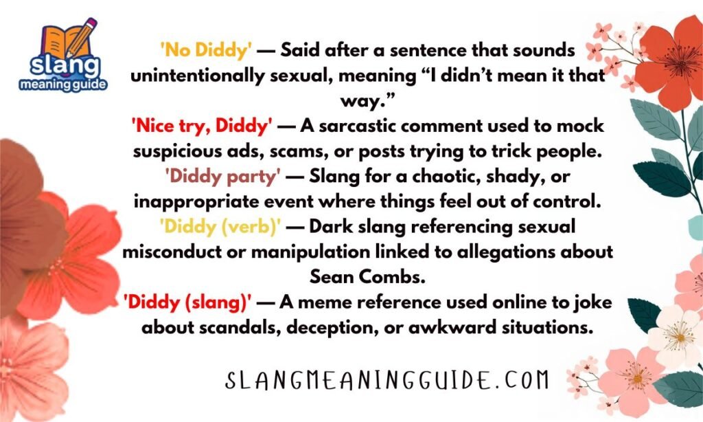 Diddy Meaning in Chat: What This Slang Really Means