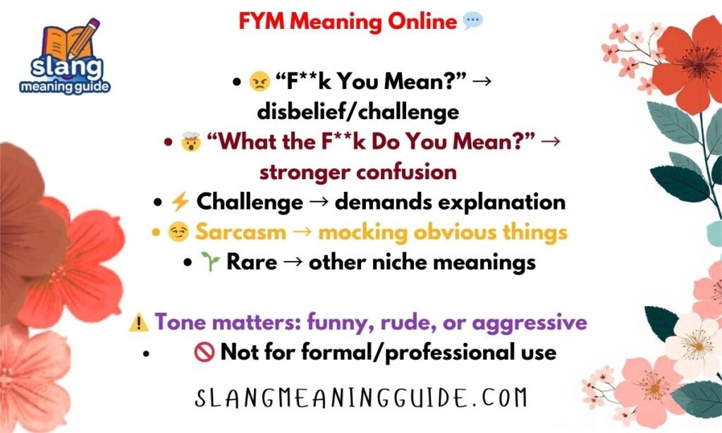 FYM Meaning in Text: What It Really Signals Online