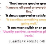 Gucci Slang Meaning: What Does "Gucci" Mean in Slang?