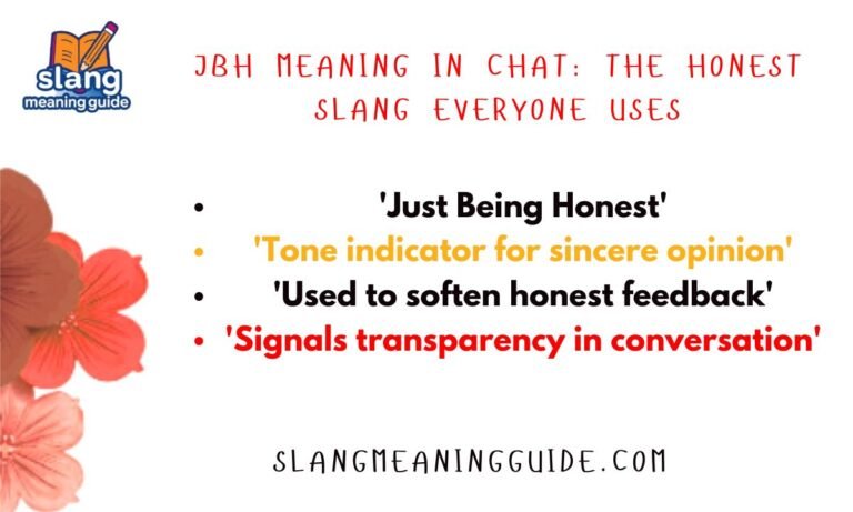 JBH Meaning in Chat: The Honest Slang Everyone Uses
