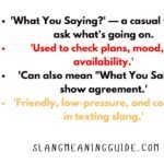 WYS: The Slang Term Everyone's Using But Few Know