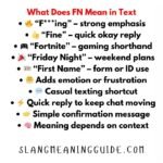What Does FN Mean in Text: Full Breakdown