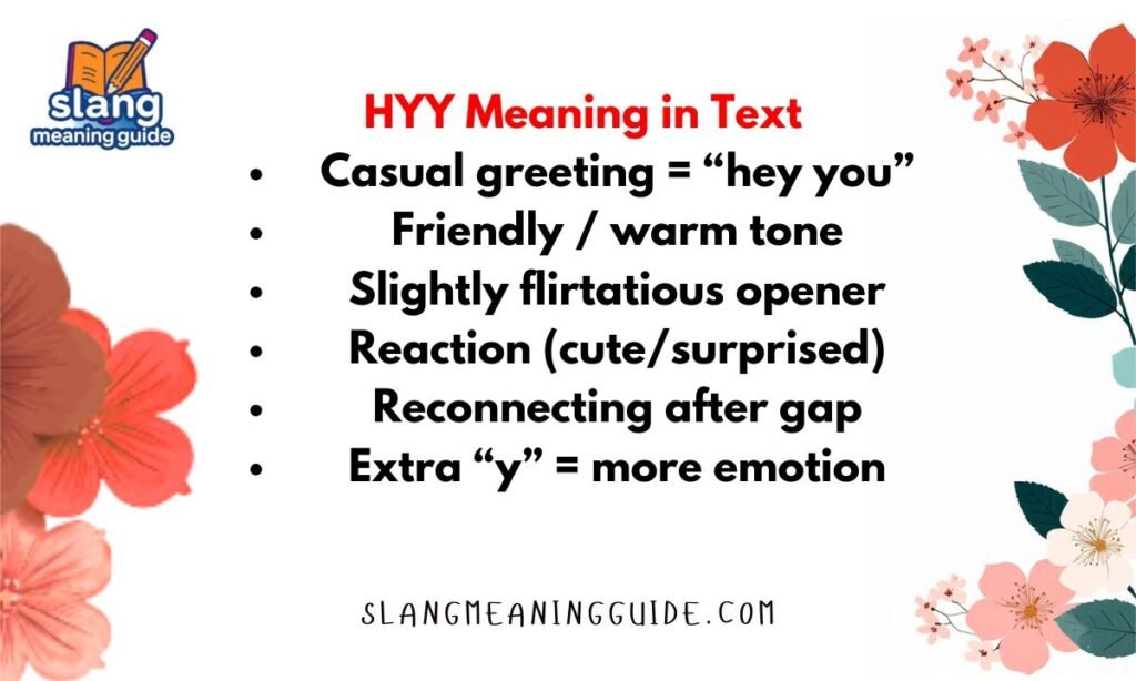 What Does HYY Mean in Text? Everything You Need to Know
