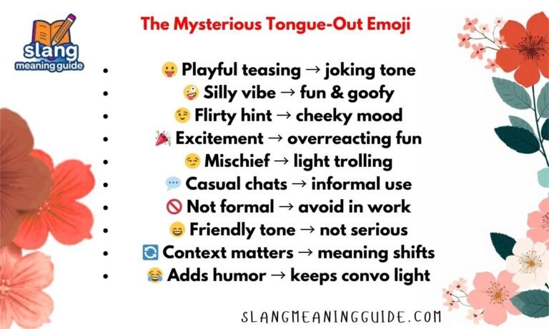 The Mysterious 😜 Tongue-Out Emoji