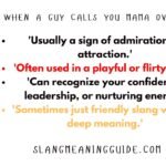 When a Guy Calls You Mama Over Text: What It Really Means