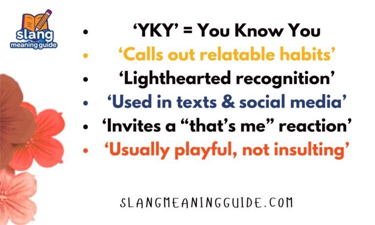 YKY Slang Meaning: What Does YKY Mean in Text?