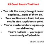 45 Good Roasts That Hurt