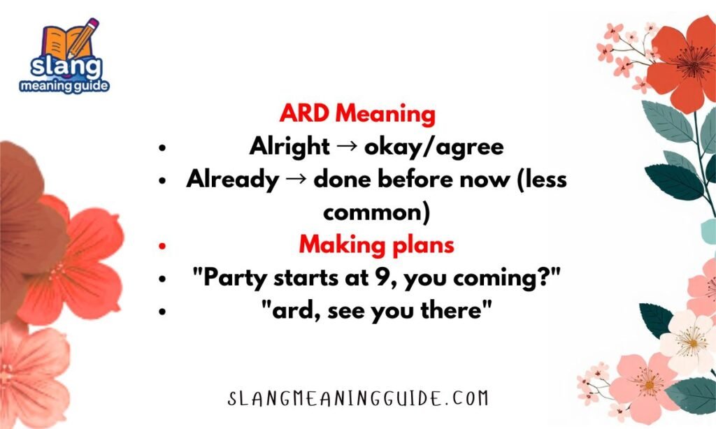 ARD Meaning in Text: What It Really Means and How to Use It