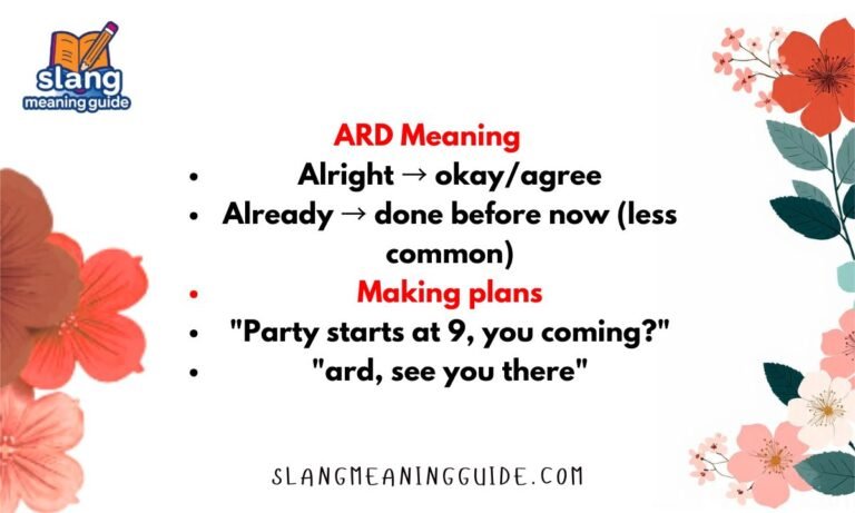 ARD Meaning in Text: What It Really Means and How to Use It