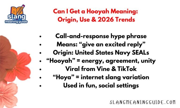 Can I Get a Hooyah Meaning: Origin, Use & 2026 Trends