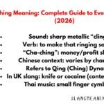 Ching Meaning: Complete Guide to Every Context (2026) Ching Meaning: Complete Guide to Every Context (2026)