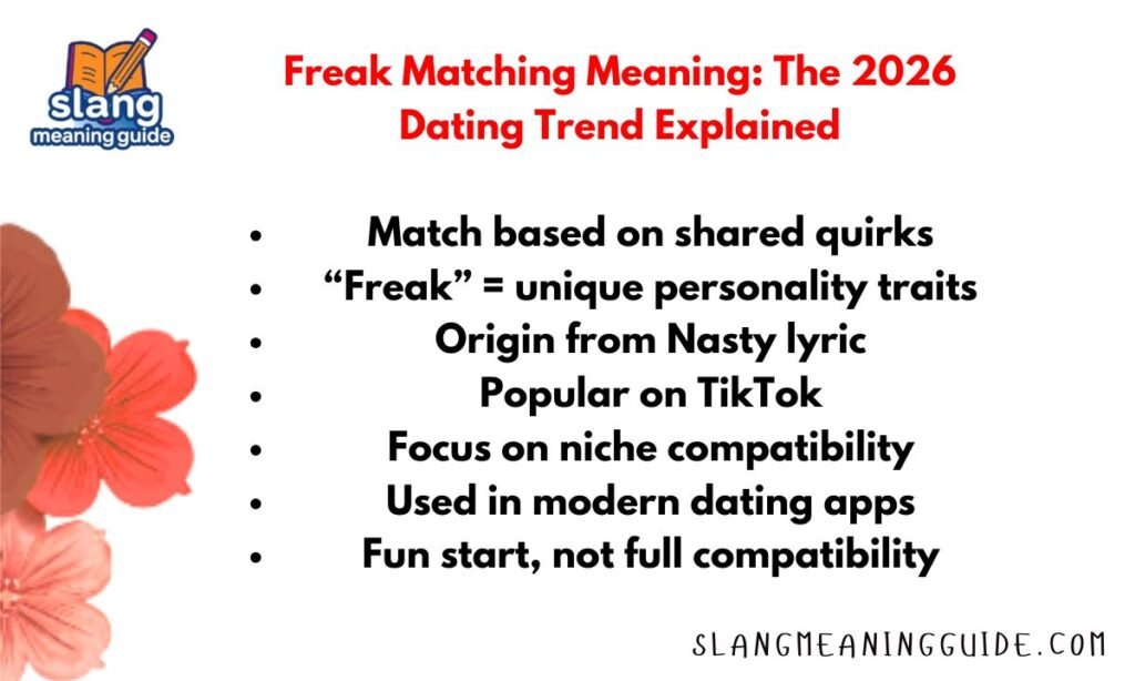 Freak Matching Meaning: The 2026 Dating Trend Explained