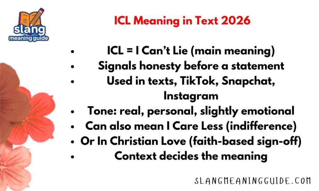 ICL Meaning in 2026: What Does ICL Mean in Text & Social Media?