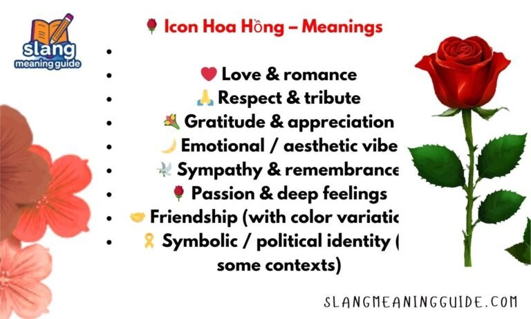 Icon Hoa Hồng 🌹: Meaning, Uses & Trends (2026)