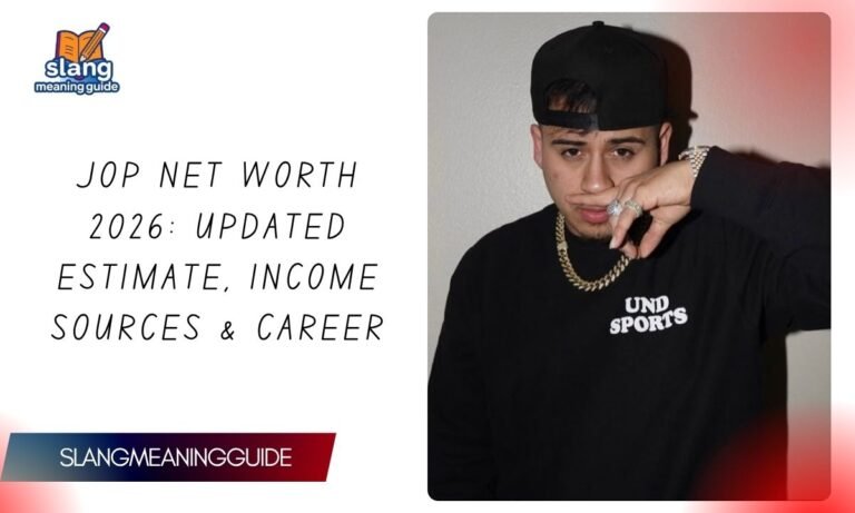 JOP Net Worth 2026: Updated Estimate, Income Sources & Career