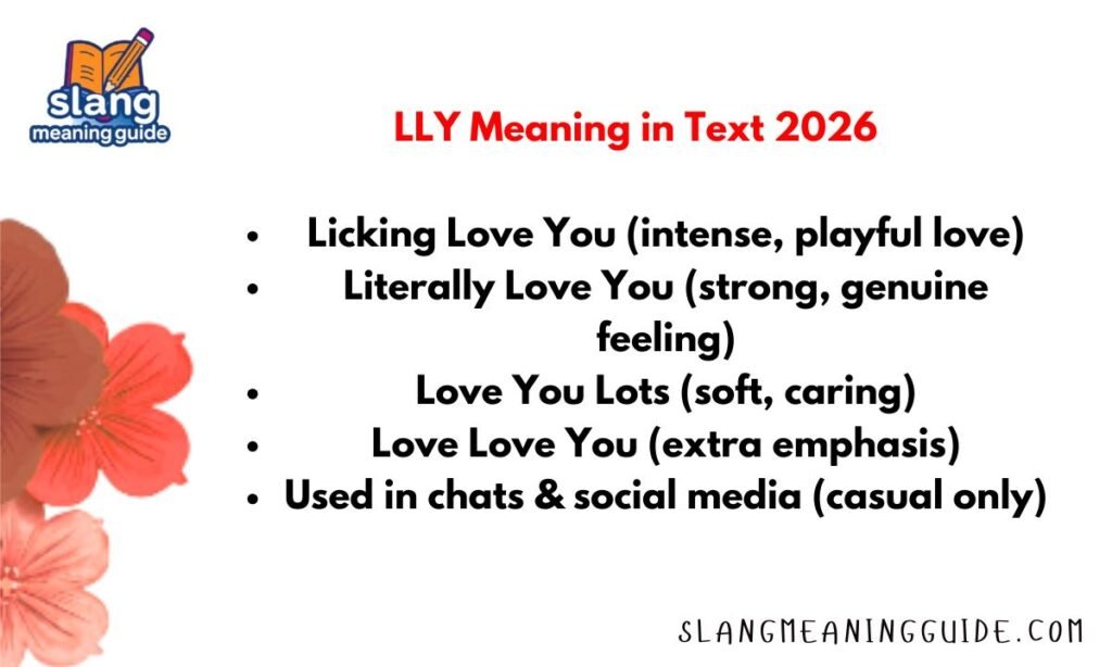 LLY Mean in Text 2026: What Does LLY Stand For in Chat?