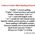 Trailor or Trailer: Which Spelling Is Correct? (2026)