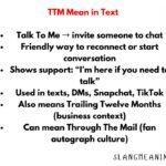 What Does TTM Mean in Text? Full Meaning Explained 2026 What Does TTM Mean in Text? Full Meaning Explained 2026
