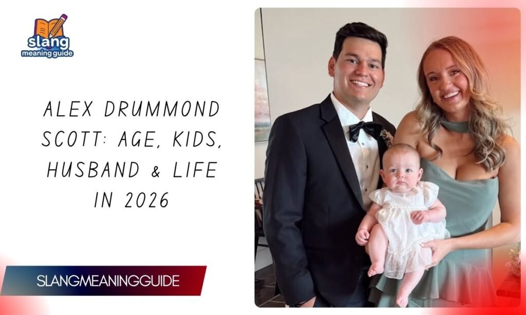 Alex Drummond Scott: Age, Kids, Husband & Life in 2026