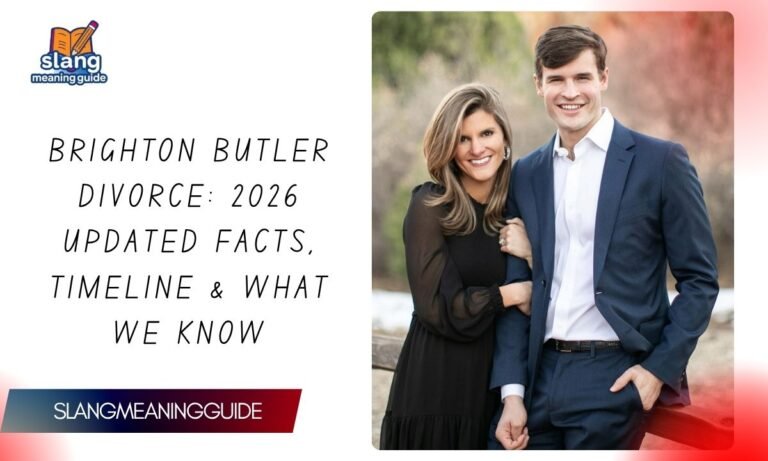 Brighton Butler Divorce: 2026 Updated Facts, Timeline & What We Know