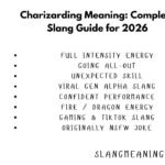 Charizarding Meaning: Complete Slang Guide for 2026 Charizarding Meaning: Complete Slang Guide for 2026