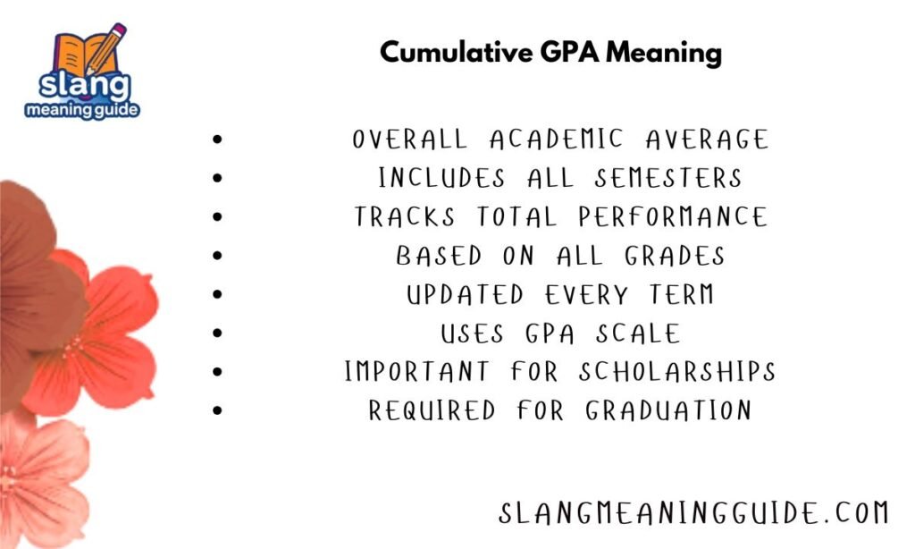 Cumulative GPA Meaning: Definition, Calculation & Scale (2026)