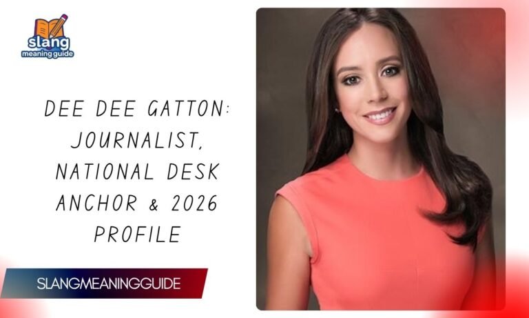 Dee Dee Gatton: Journalist, National Desk Anchor & 2026 Profile