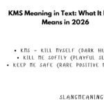 KMS Meaning in Text: What It Really Means in 2026