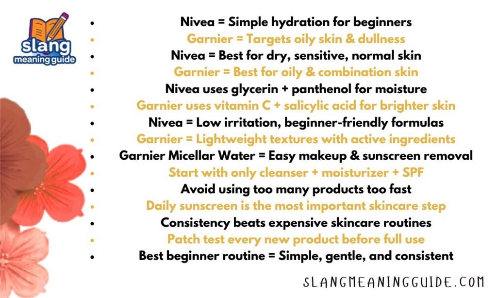 Nivea vs Garnier: Best Starter Skincare Brand for Beginners in 2026?