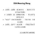 SSA Meaning Slang: What It Really Stands For in 2026 SSA Meaning Slang What It Really Stands For in 2026