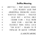 Sniffies Meaning: Every Term, Symbol & Feature Explained (2026)