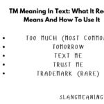 TM Meaning In Text: What It Really Means And How To Use It TM Meaning In Text: What It Really Means And How To Use It